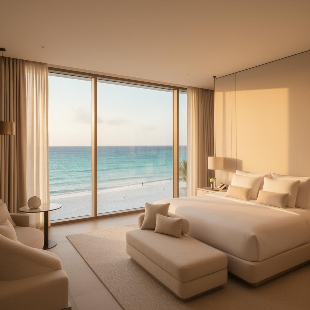 Luxe suite met zeezicht