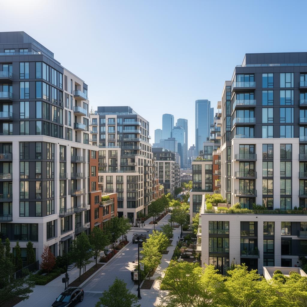 Premium vastgoedportfolio van moderne appartementencomplexen
